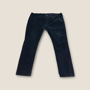 Vintage Y2K True Religion Slim No Flap‎ Rinse Black Mens Jeans Big Tall 44 x 34